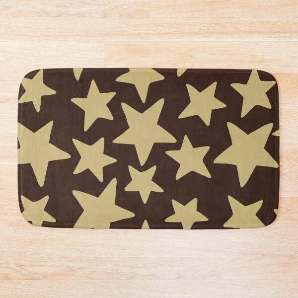 Item preview, Espresso Wonky Stars designed and sold by STUDIO MORE Los Angeles.