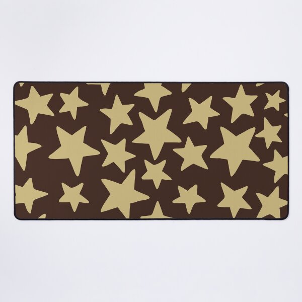 Item preview, Espresso Wonky Stars designed and sold by STUDIO MORE Los Angeles.