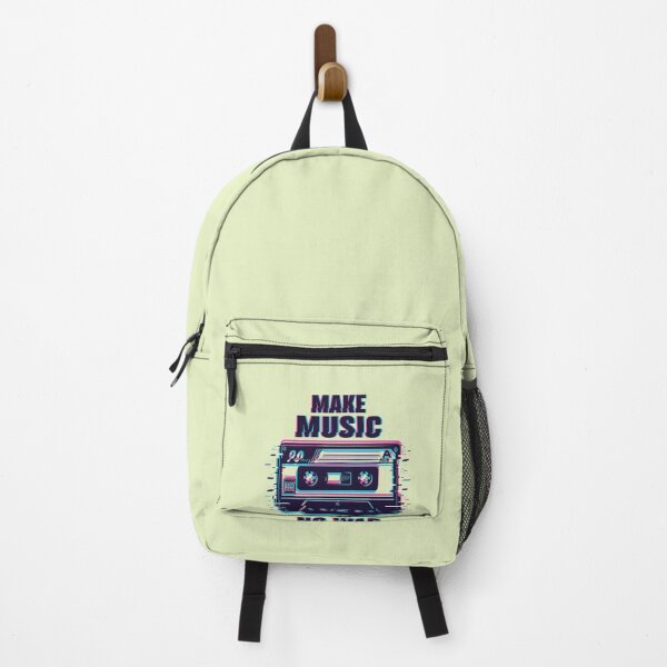 Item preview, Make-Music-Not-War---Vintage-Cassette-Tape designed and sold by KaleyEmard54.