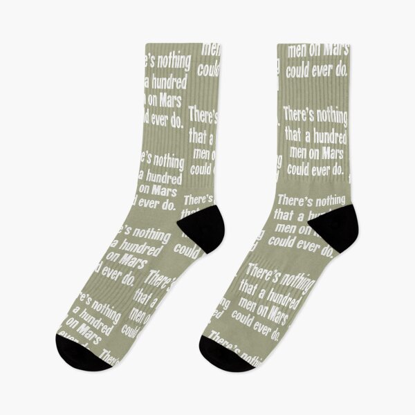 Item preview, There_s Nothing That A Hundred Men On Mars Could Ever Do designed and sold by JaydenCookd.
