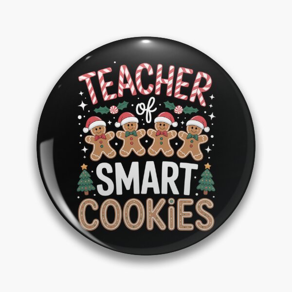 Item preview, Christmas Teacher Of Smart Cookies Cute Gingerbread designed and sold by HellD3vil-Art.