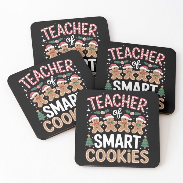 Item preview, Christmas Teacher Of Smart Cookies Cute Gingerbread designed and sold by HellD3vil-Art.