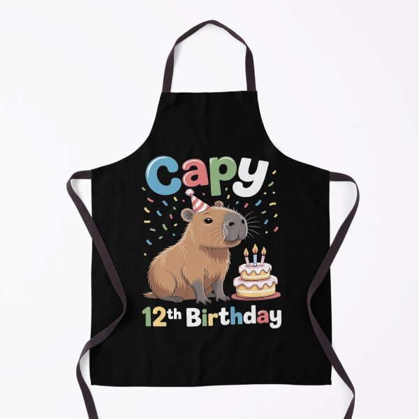 Item preview, 12 Year Old Capybara 12th Birthday Capybara designed and sold by tabdejinti.