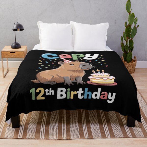 Item preview, 12 Year Old Capybara 12th Birthday Capybara designed and sold by tabdejinti.