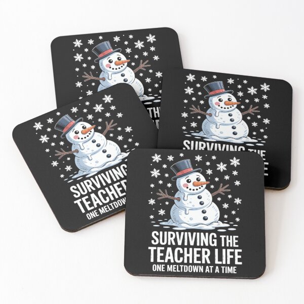 Item preview, Christmas Surviving Teacher Life Meltdown Xmas designed and sold by Moon-Ape.
