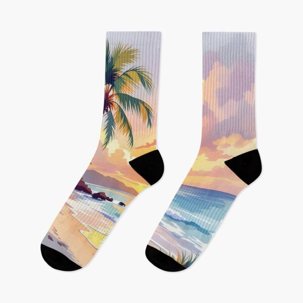 Item preview, Tropical Beach Water Color #2 by Orikall designed and sold by HippieWorks.