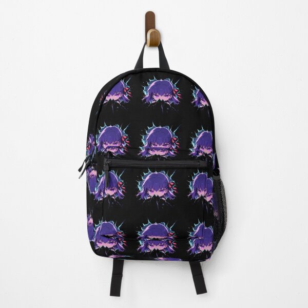 Item preview, Sakura Matou Fate Stay Night Anime Peeking With Purple Aura designed and sold by TorbenKuhano.