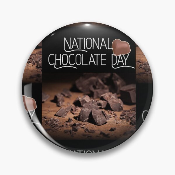 Item preview, National Chocolate Day Colorful Photo Design designed and sold by EarthArtDesigns.
