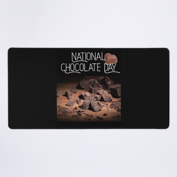 Item preview, National Chocolate Day Colorful Photo Design designed and sold by EarthArtDesigns.