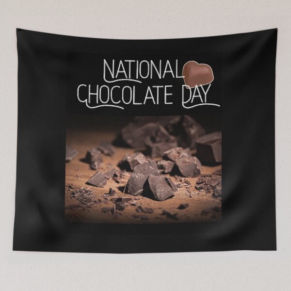 Item preview, National Chocolate Day Colorful Photo Design designed and sold by EarthArtDesigns.