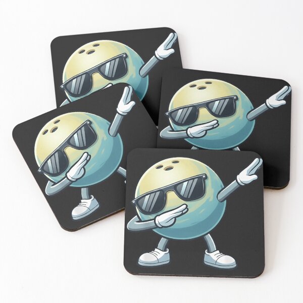 Item preview, Dabbing Bowling Ball Cool Shirt designed and sold by LarryMBrown.