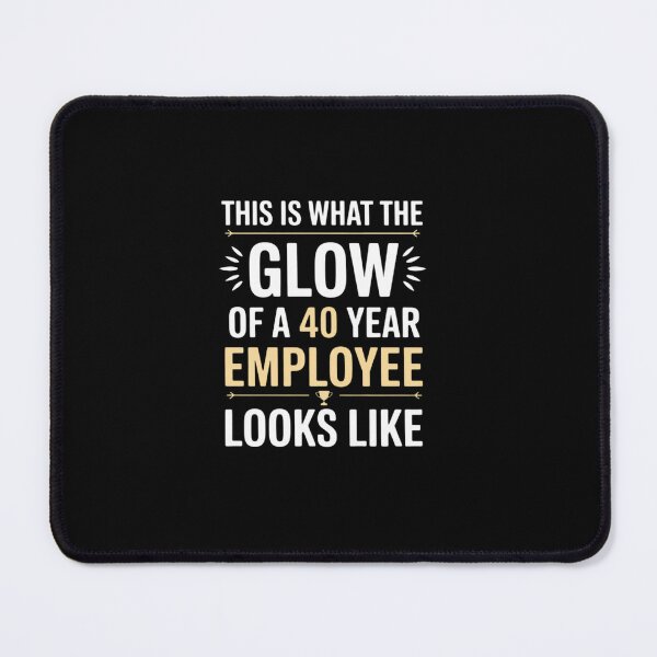 Item preview, 45 Year Employee 40th Work Anniversary Quote designed and sold by tabdejinti.