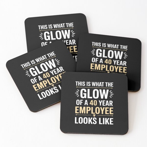 Item preview, 45 Year Employee 40th Work Anniversary Quote designed and sold by tabdejinti.