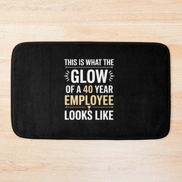 Item preview, 45 Year Employee 40th Work Anniversary Quote designed and sold by tabdejinti.
