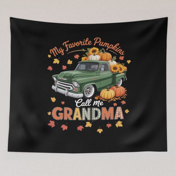 Item preview, Autumn Halloween Fall My Favorite Pumpkin Call Me Grandma designed and sold by AmparoBoyle.