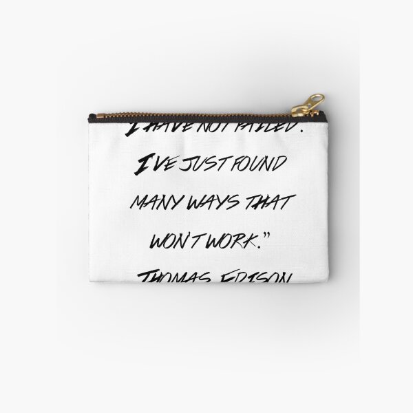 Item preview,  Thomas Edison Quotes designed and sold by 4ever-Undaunted.