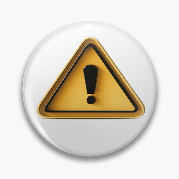 Item preview, 3D Yellow triangle warning sign symbol. designed and sold by MidnightTH.