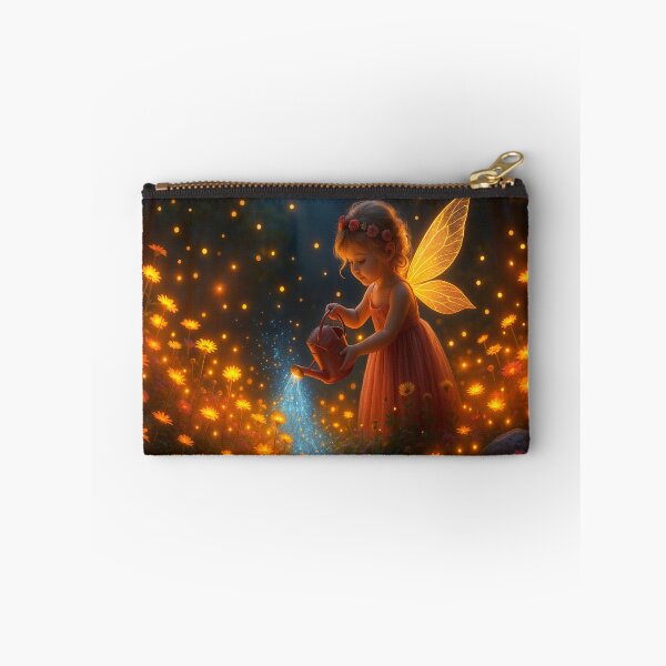 Item preview, Aurala – Bloomkeeper of the Emberlight Garden | Fantasy Fairy Art by Jennifer Moor designed and sold by MythicmoorArt.