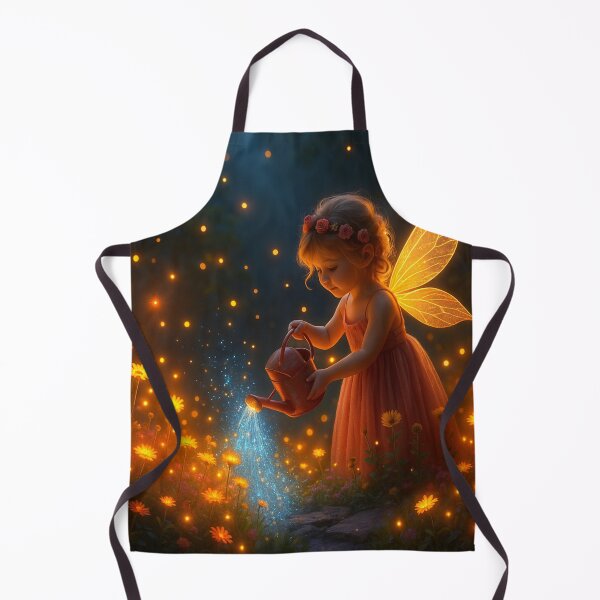 Item preview, Aurala – Bloomkeeper of the Emberlight Garden | Fantasy Fairy Art by Jennifer Moor designed and sold by MythicmoorArt.