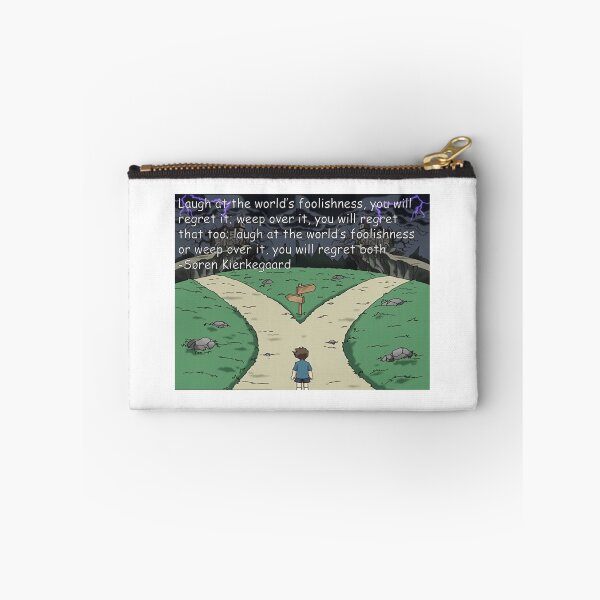 Item preview, Kierkegaard quote about regret designed and sold by anythingbutbroicism.