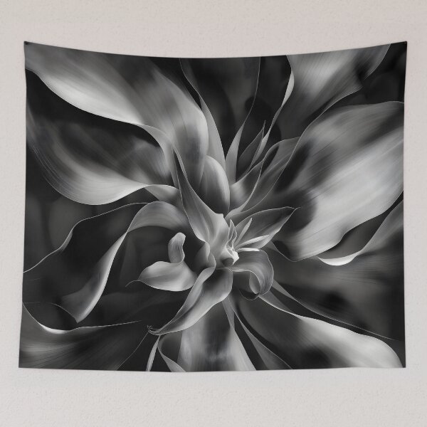Aperçu de l'œuvre Noir Flora #2 créée et vendue par WebHorizons.
