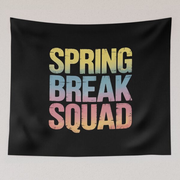 Item preview, 2026 Spring Break Squad Pastel Rainbow designed and sold by marcusry.