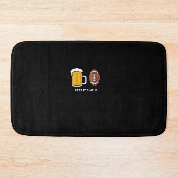 Item preview, Keep It Simple Beer College Football Funny designed and sold by khorbiasieno.