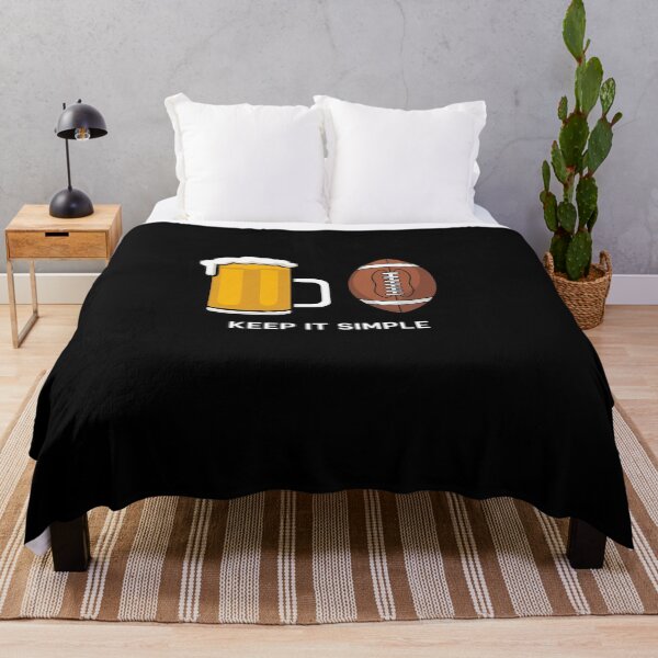 Item preview, Keep It Simple Beer College Football Funny designed and sold by khorbiasieno.