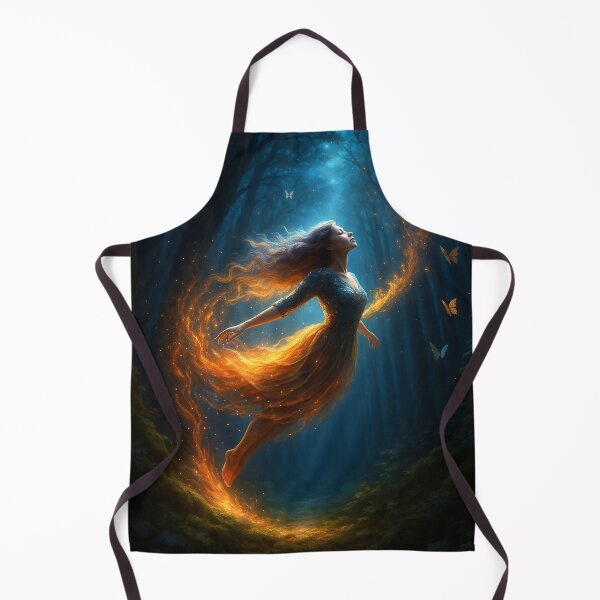 Item preview, Aurela – Flame of the First Light | Fantasy Character Art by Jennifer Moor designed and sold by MythicmoorArt.