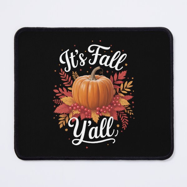 Item preview, Happy Fall Autumn Thanksgiving Turkey It's Fall Y'All designed and sold by HellD3vil-Art.