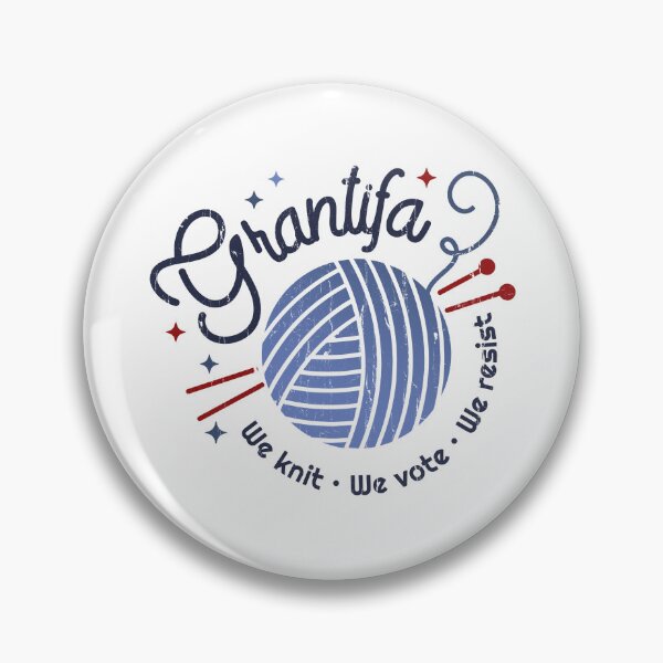 Item preview, Grantifa We Knit We Vote We Resist designed and sold by RoderickStout.