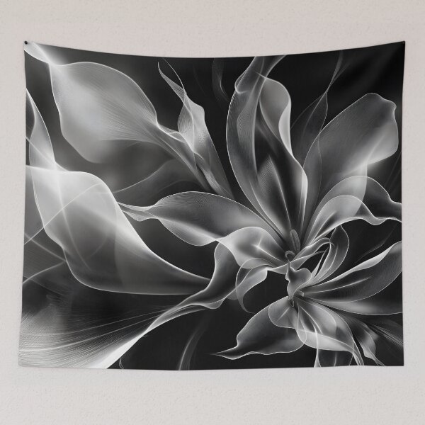 Aperçu de l'œuvre Noir Flora #3 créée et vendue par WebHorizons.
