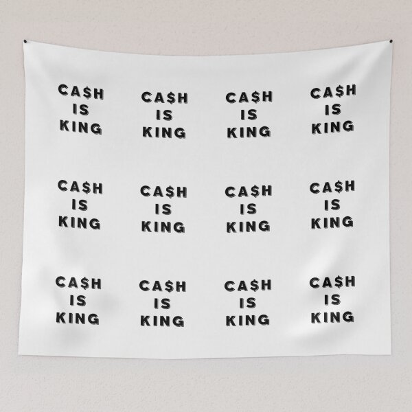 Item preview, CASH IS KING, MONEY, DOLLARS, CURRENCY, DOLLAR  designed and sold by AASparksDesigns.