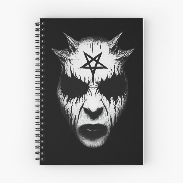 Item preview, Infernal Visage Black Metal Gothic Horror Art designed and sold by DeimosArtIntl.