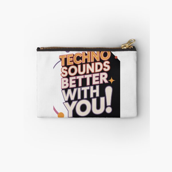 Item preview, Techno Sounds Better With You – Retro 70s Disco Style for DJs and Ravers designed and sold by paulo silveira.
