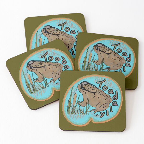 Item preview, Toadally. designed and sold by Ancient Rain Studios.