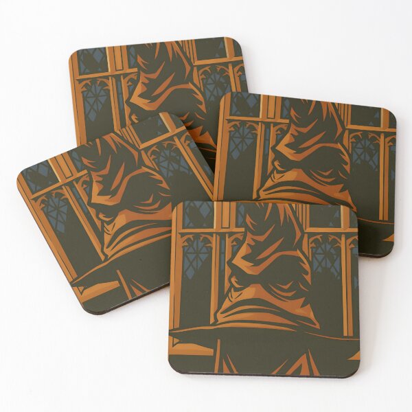 Item preview, Mysterious Sorting Hat Wizard School Illustration - Which House Are You? designed and sold by Greemo03.