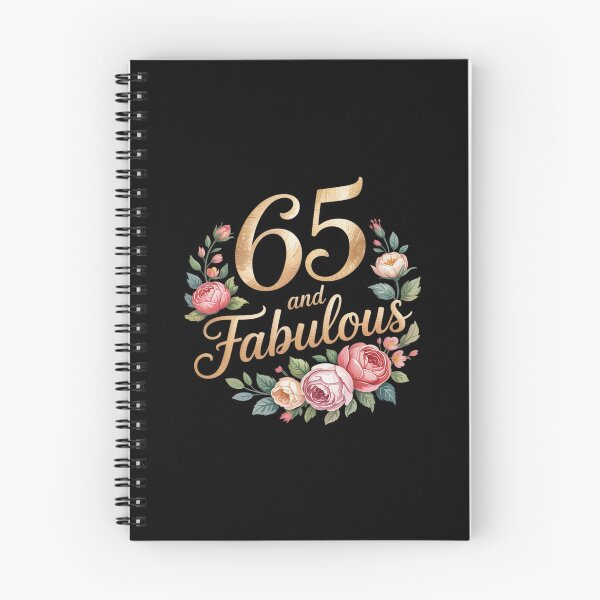 Item preview, 65 And Fabulous Floral 65th Birthday Celebration Funny designed and sold by ticlitule.