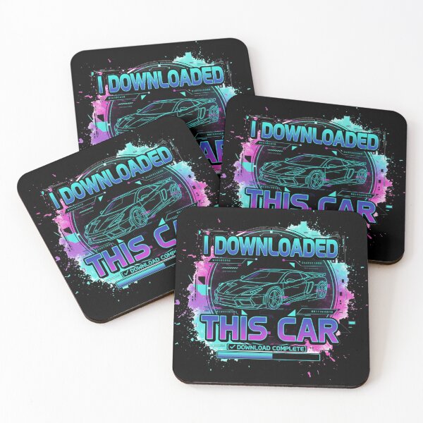 Item preview, I DOWNLOADED THIS CAR | Cyberpunk Glitch Funny Gamer T-Shirt designed and sold by nhstaruna.