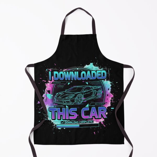 Item preview, I DOWNLOADED THIS CAR | Cyberpunk Glitch Funny Gamer T-Shirt designed and sold by nhstaruna.