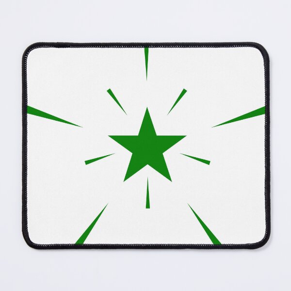 Item preview, Verda Stelo (Green Star) designed and sold by Bipolar, Etc..