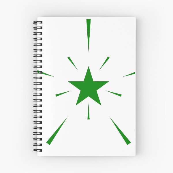 Item preview, Verda Stelo (Green Star) designed and sold by Bipolar, Etc..