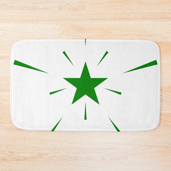 Item preview, Verda Stelo (Green Star) designed and sold by Bipolar, Etc..
