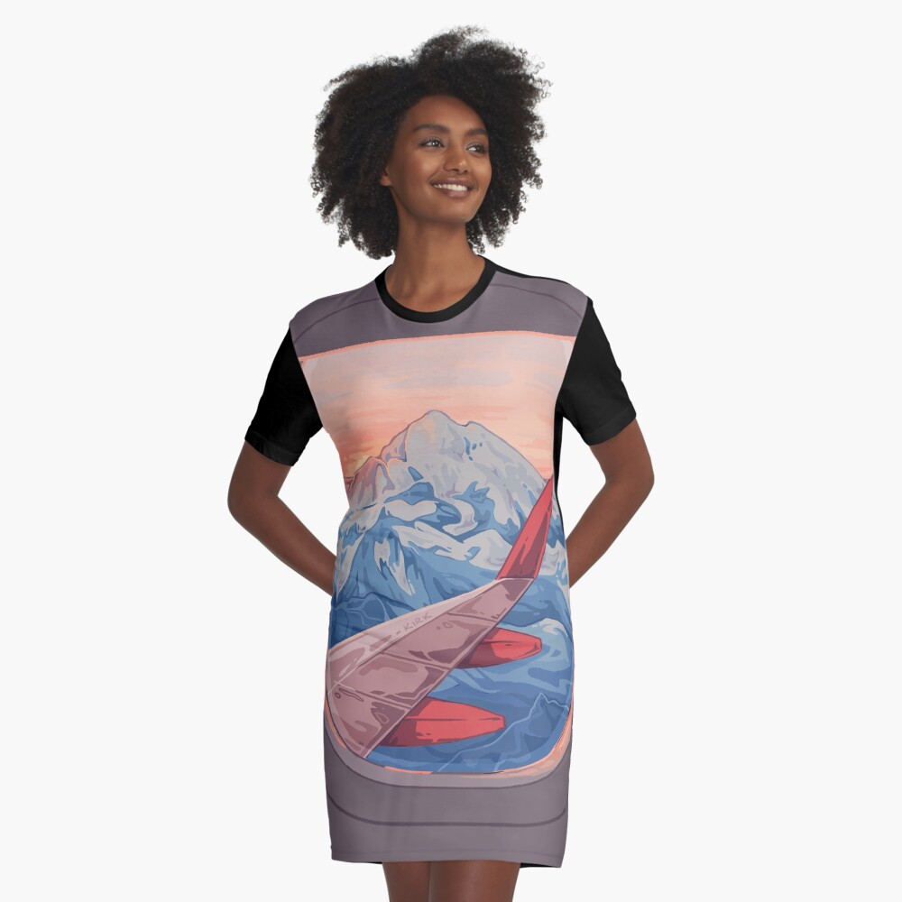 Aperçu de l'œuvre Robe t-shirt créée et vendue par flaroh.