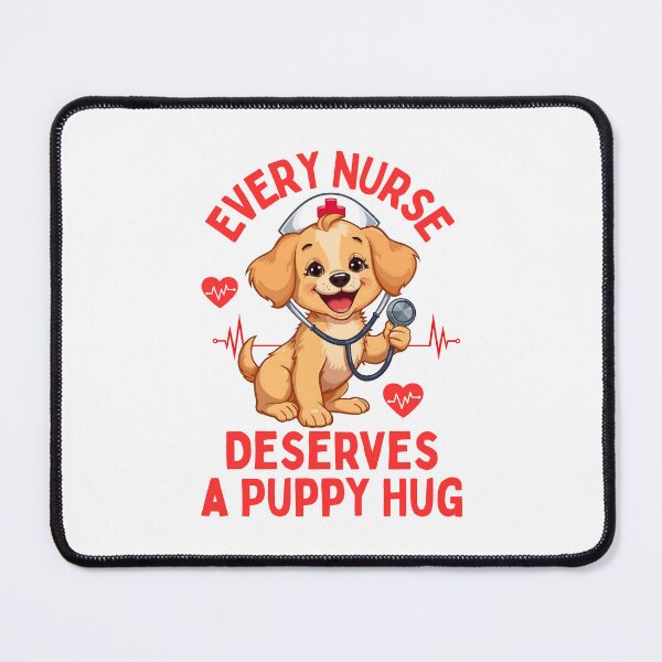 Item preview, Nurse Puppy Hug Love designed and sold by berwies.