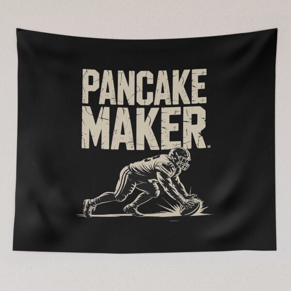 Item preview, Football Player Meme Lineman Pancake Maker designed and sold by HaileyRobel.