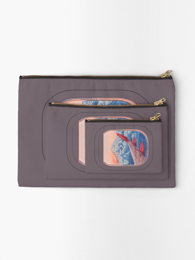Alternate view of Wanderlust Zipper Pouch