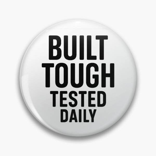 Item preview, Built Tough, Tested Daily – Strength in Every Struggle designed and sold by DiabetesPrints.