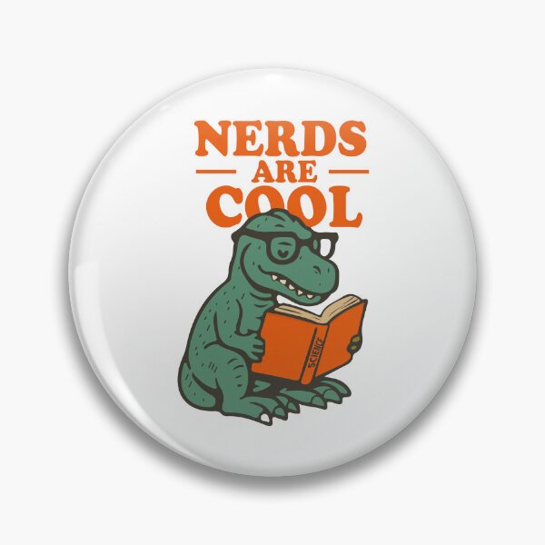 Artikelvorschau, Nerds sind cool – Wissenschaftsbuch zum Thema Dinosaurier entworfen und verkauft von threeABinks.