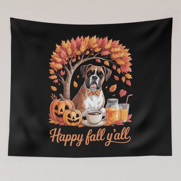 Item preview, Happy Fall Y'all  Autumn Pumpkin Spice Latte designed and sold by HellD3vil-Art.
